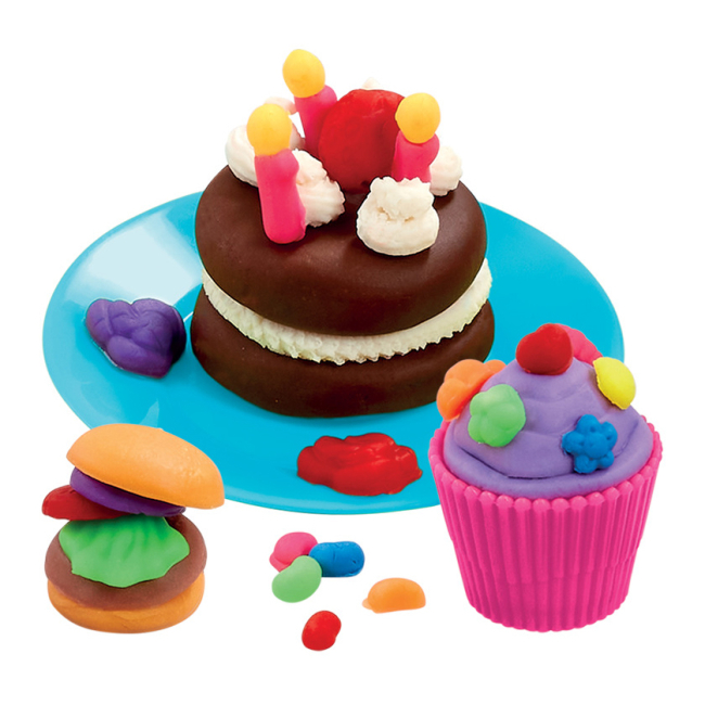 Набори для ліплення - Набір для творчості з пластиліном Addo Ready Steady Dough Смаколики для вечірки (318-13171-BN)#2