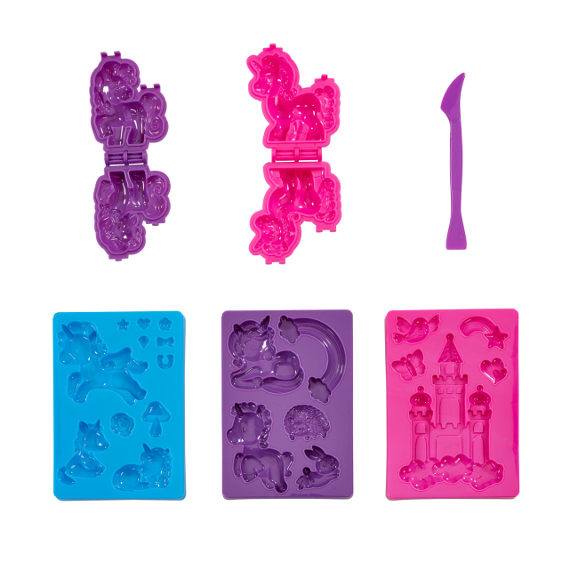 Набори для ліплення - Набір для творчості з пластиліном Addo Ready Steady Dough Єдиноріг (318-13134-BN)#3