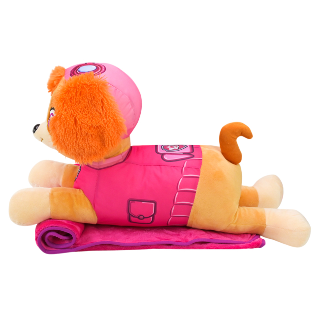 М'які тварини - М'яка іграшка з пледом Kids Hits Paw Patrol 60 см (KH71/002L)#3