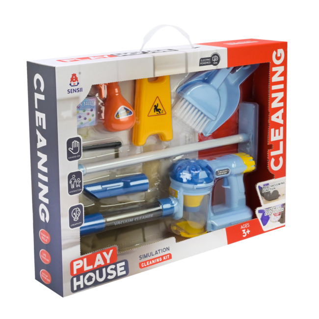 Набори професій - Ігровий набір Країна Іграшок Приладдя для прибирання (096-58A)#2