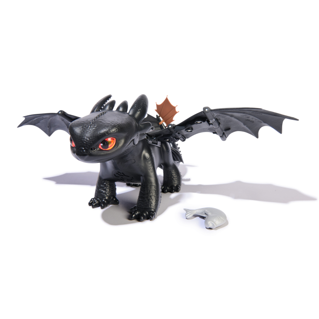 Фигурки персонажей - Интерактивная фигурка Dragons Как укротить дракона Укрощай и тренируй Дракон Беззубок (SM66666/6072728)#3