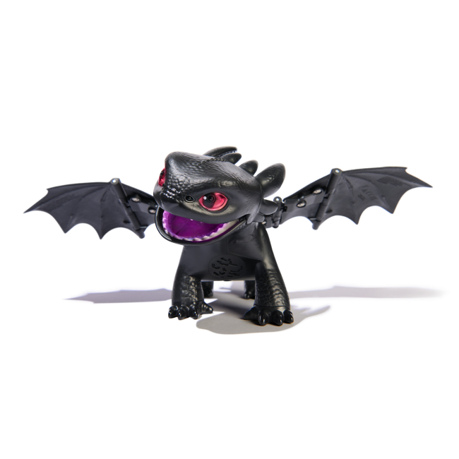 Фігурки персонажів - Інтерактивна фігурка Dragons Як приборкати дракона Приборкай та тренуй Дракон Беззубок (SM66666/6072728)#4