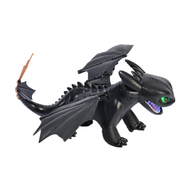 Фігурки персонажів - Інтерактивна фігурка Dragons Як приборкати дракона Приборкай та тренуй Дракон Беззубок (SM66666/6072728)#5