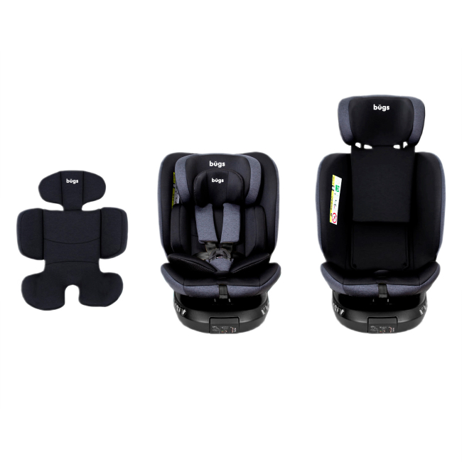 Автокрісла й аксесуари - ​Автокрісло Bugs Aera 360 Shadow Grey (4823056520003)#4