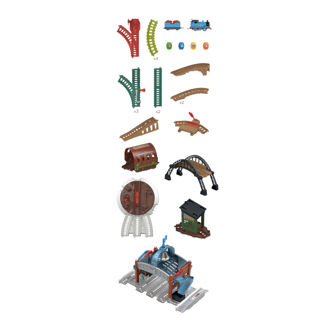 Железные дороги и поезда - Игровой набор Thomas and Friends Приключения с бочками (JDF26)#2