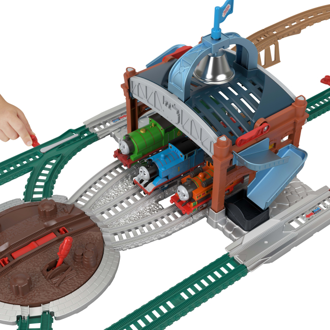 Железные дороги и поезда - Игровой набор Thomas and Friends Приключения с бочками (JDF26)#6