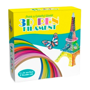 3D-ручки - Набір стрижнів для 3D-ручки 3D Pen Мікс 5 кольорів в асортименті (9900-PLA)#2