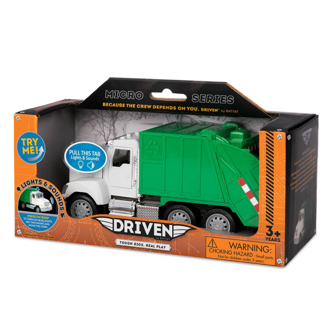 Транспорт и спецтехника - Мусороз Driven Micro (WH1010Z)#5