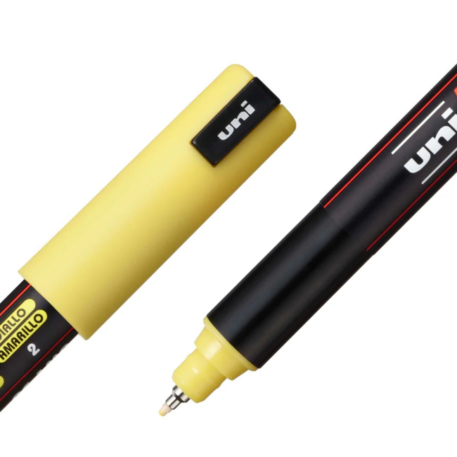 Канцтовары - Набор маркеров UNI Posca 8 шт (PC-1MR 8C)#4
