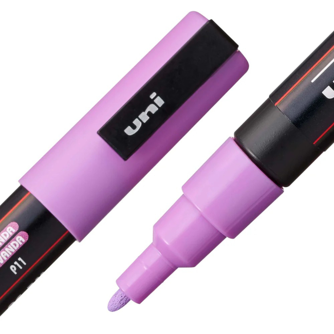 Канцтовары - Набор маркеров UNI Posca Soft Color 8 шт (PC-3M SOFT COLOR 8C)#4
