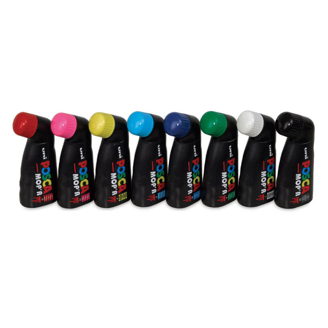 Канцтовары - Набор маркеров UNI Posca 8 шт (PCM-22/8C)#2