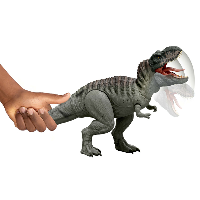 Фигурки животных -  Интерактивная фигурка Jurassic World Мир Юрского периода Невероятная атака Ти-Рекса (JCH02)#4