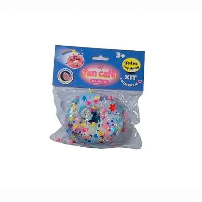 Антистрес іграшки - Іграшка-антистрес Monster Gum Fun Cafe Taba Пончик блакитний (T25363/2)#2