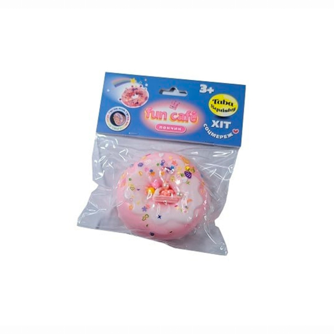 Антистресс игрушки - Игрушка-антистресс Monster Gum Fun Cafe Taba пончик розовый (T25363/3)#2