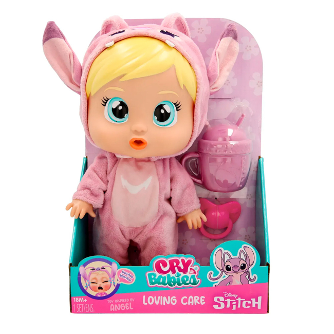 Пупси - Лялька Cry babies Любов і турбота Плакса Енджел 26 см (929142)#7