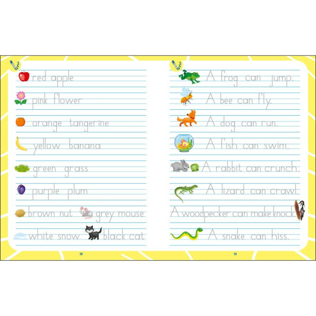 Учебная литература - Книжка «Writing words. English for kids» Наталія Коваль (9786170976130)#3