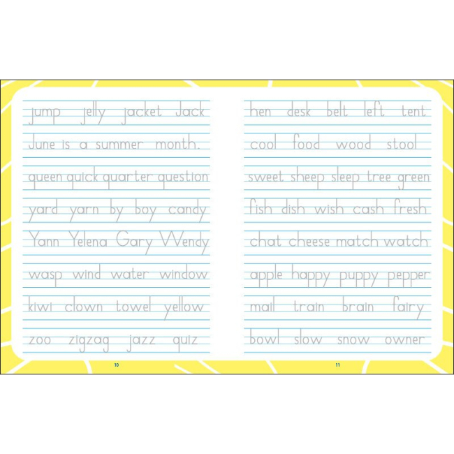 Учебная литература - Книжка «Writing words. English for kids» Наталія Коваль (9786170976130)#4