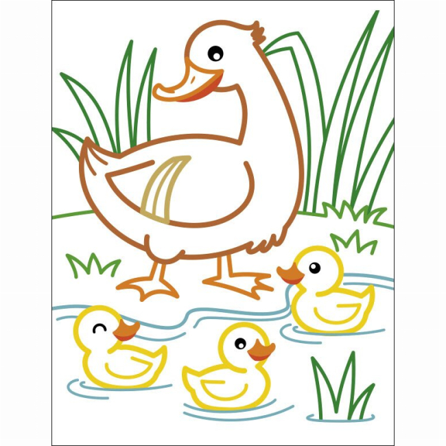 Розмальовки та актівітібуки (2-6 років) - Книжка «Кольорові зафарбовки. Корівка» Наталія Коваль (9789667512477)#2