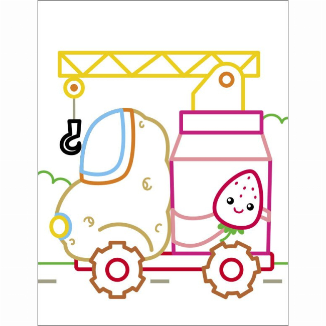 Розмальовки та актівітібуки (2-6 років) - Книжка «Кольорові зафарбовки. Машинки» Наталія Коваль (9789667512460)#5