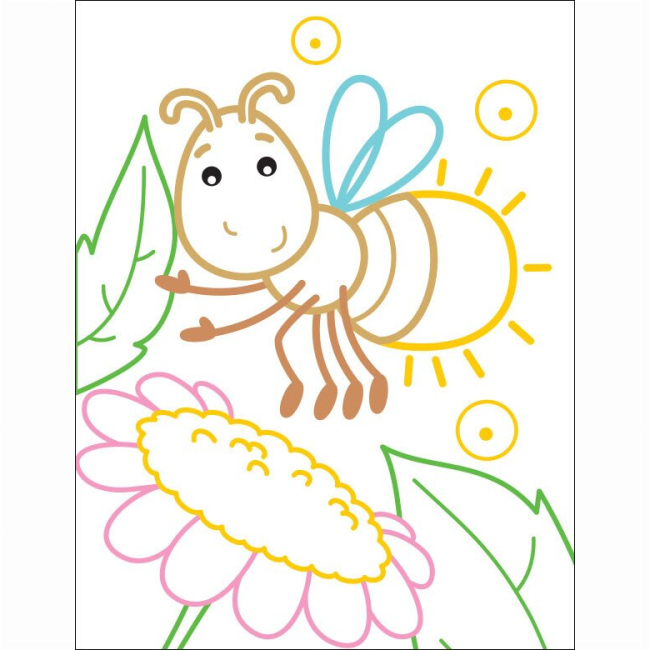 Раскраски и активитибуки (2-6 лет) - Книжка «Кольорові зафарбовки. Метелик» Наталія Коваль (9789667506438)#3