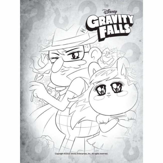 Познавательные книги (4-10 лет) - Книжка «Гравіті Фолз. Кольоровий МІКС. Пригодницька розмальовка» (9789667502188)#2