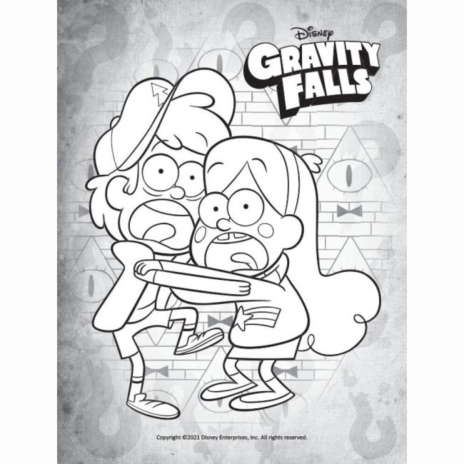Познавательные книги (4-10 лет) - Книжка «Гравіті Фолз. Кольоровий МІКС. Таємнича розмальовка» (9789667502195)#2