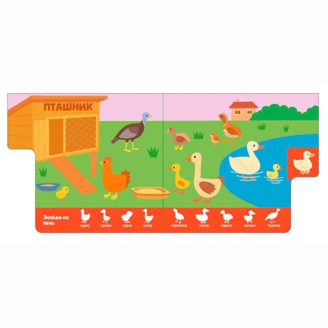 Книги для найменших (0-3 років) - Книжка «Знайди-но мене! Мами і дитинчата» Олена Радченко (9786170993526)#3