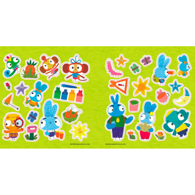 Раскраски и активитибуки (2-6 лет) - Книжка «Хоробрі Зайці. Магія кольорів» (9786170985538)#2