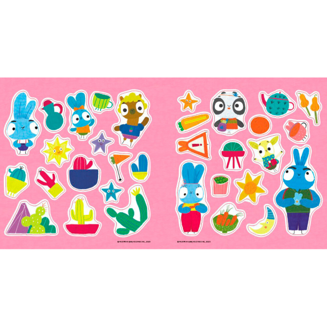 Розмальовки та актівітібуки (2-6 років) - Книжка «Хоробрі Зайці. Шеф – кухарі» (9786170985576)#2