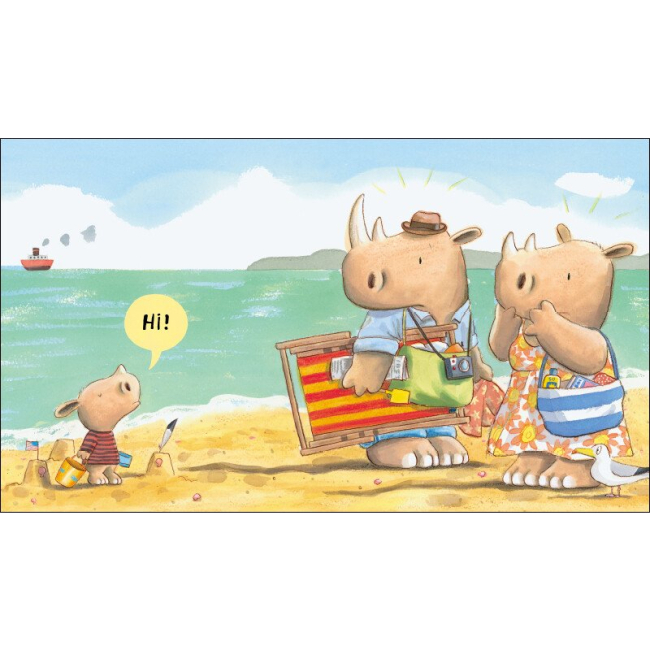 Книги-картинки для детей (2-6 лет) - Книжка «Маленький носоріг Арчі. Ні!» Трейсі Кордерой (9786170991287)#3