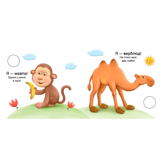 Книги-картинки для детей (2-6 лет) - Книжка «Тварини світу» Мірошниченко Надія (9789667616120)#3