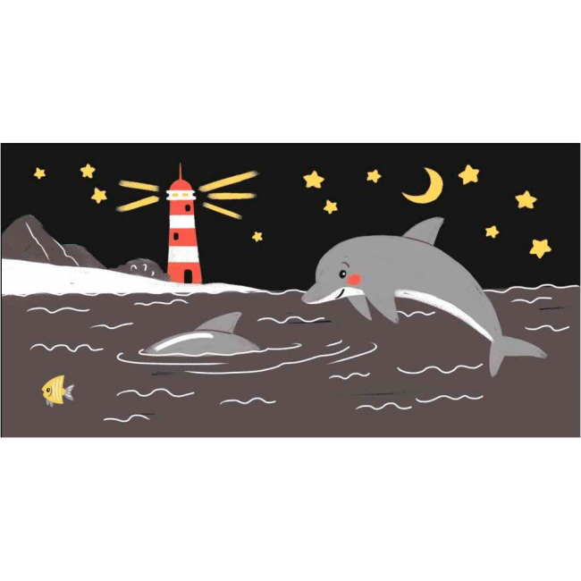 Книги для найменших (0-3 років) - Книжка «Моя контрастна книжка. На морі» Мірошниченко Надія (9789667615871)#4