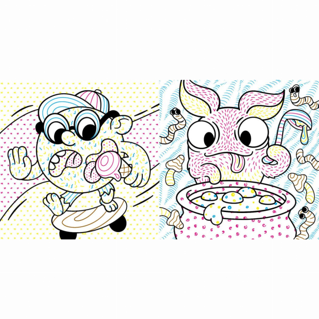 Раскраски и активитибуки (2-6 лет) - Книжка «Нові водяні розмальовки. Монстрики» (9786170977069)#2