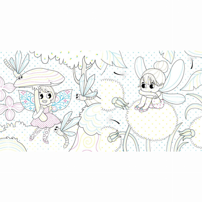 Раскраски и активитибуки (2-6 лет) - Книжка «Нові водяні розмальовки. Феєчки» (9786170976925)#2