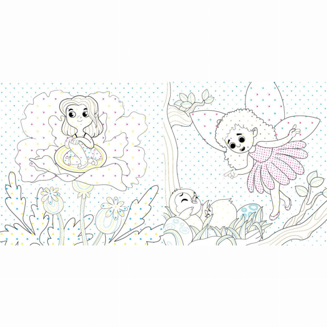 Раскраски и активитибуки (2-6 лет) - Книжка «Нові водяні розмальовки. Феєчки» (9786170976925)#4