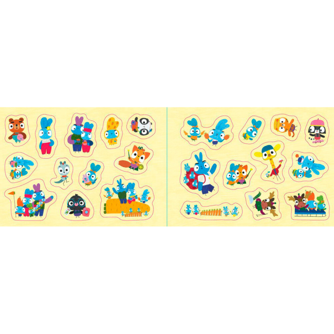 Розмальовки та актівітібуки (2-6 років) - Книжка «Пригодницькі розмальовки. Хоробрі Зайці. Час мандрувати»  (9789667514167)#2