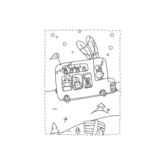 Розмальовки та актівітібуки (2-6 років) - Книжка «Пригодницькі розмальовки. Хоробрі Зайці. Час мандрувати»  (9789667514167)#3