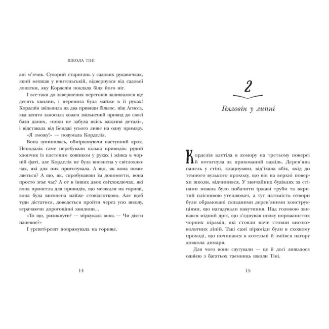 Художественная литература для детей (7-13 лет) - Книжка «Школа Тіні. Визволення. Книга 2» Джеррі Алан Вайт (9786170982179)#2