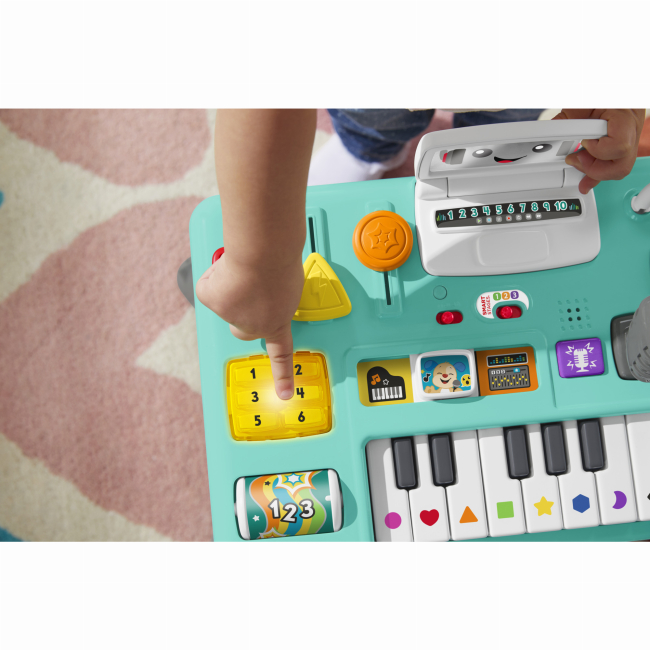 Детская мебель - Интерактивный музыкальный столик Fisher-Price Музыкант (HLM43)#5