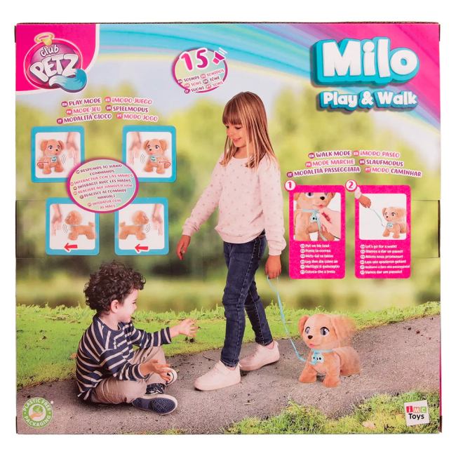 М'які тварини - Інтерактивна іграшка IMC toys Club Petz Щеня Міло (81314)#7