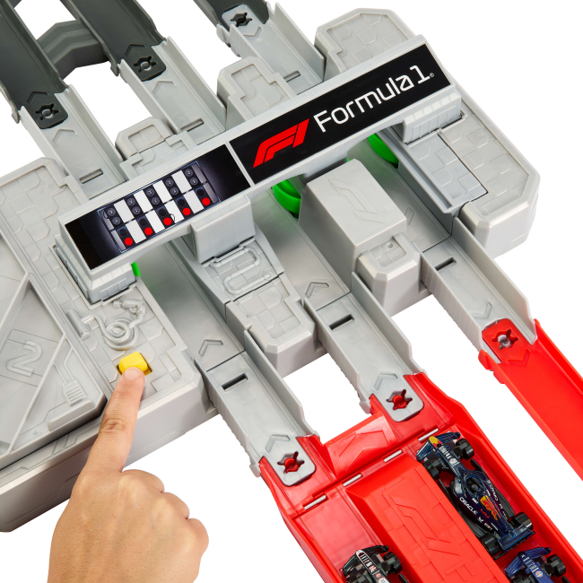 Автотреки - Игровой набор Hot Wheels Трасса Гран-при Формулы 1 (JDY16)#4