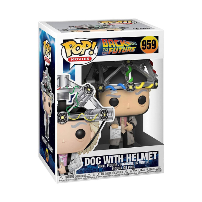 Фигурки персонажей - Фигурка Funko Pop Back to the Future Док в шлеме (46914)#4