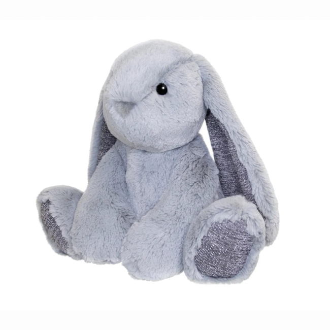 М'які тварини - М'яка іграшка Aurora Кролик сірий 25 см (201034B)#2