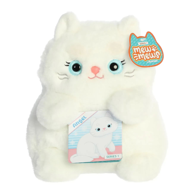 Мягкие животные - Мягкая игрушка Aurora Кицюня Энжел белая 20 см (230396F)#5