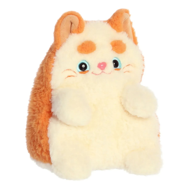 М'які тварини - М'яка іграшка Aurora Кіт Чеддер біло-рудий 20 см (230396G)#2