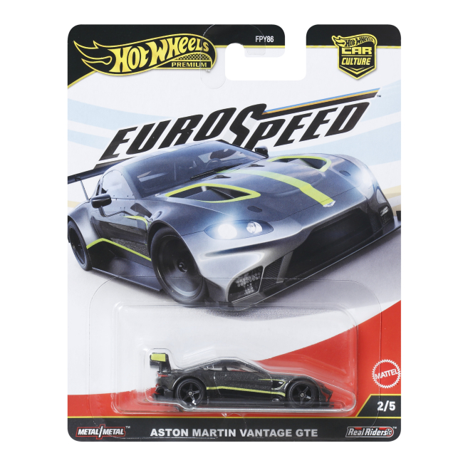 Автомоделі - Автомодель Hot Wheels Car culture Aston Martin Vantage GTE (FPY86/JBK76)#6