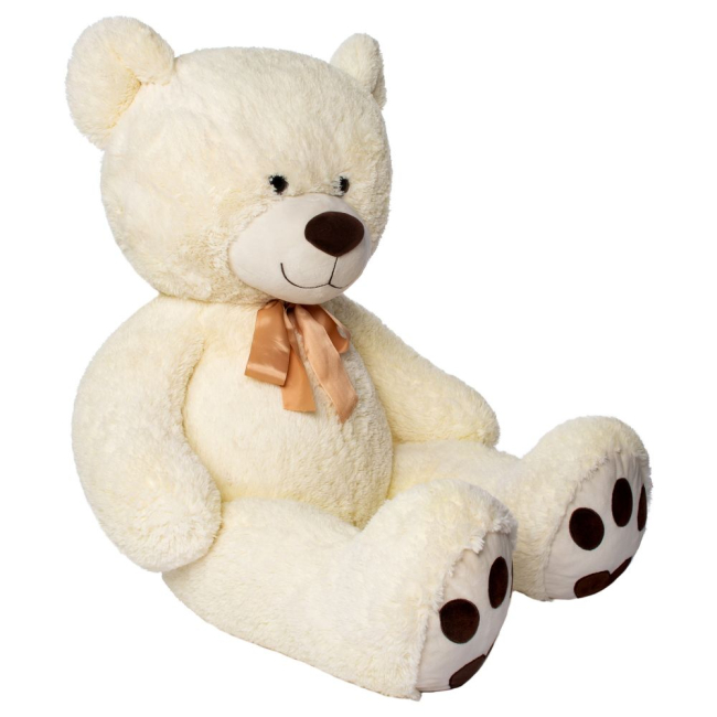 М'які тварини - М'яка іграшка DGT-plush Ведмідь Пломбір 132 см (MEDV10_SU)#2