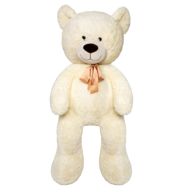 М'які тварини - М'яка іграшка DGT-plush Ведмідь Пломбір 132 см (MEDV10_SU)#5