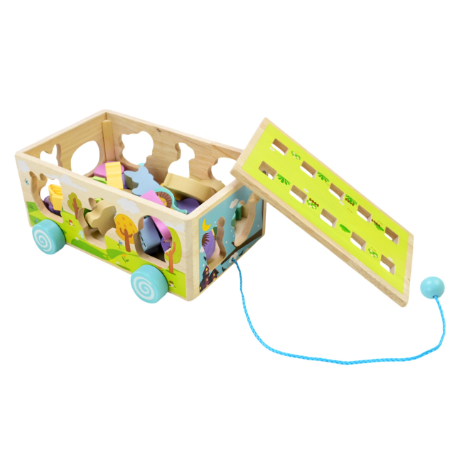 Розвивальні іграшки - Розвивальна іграшка Країна Іграшок Сортер-каталка (C9418)#2