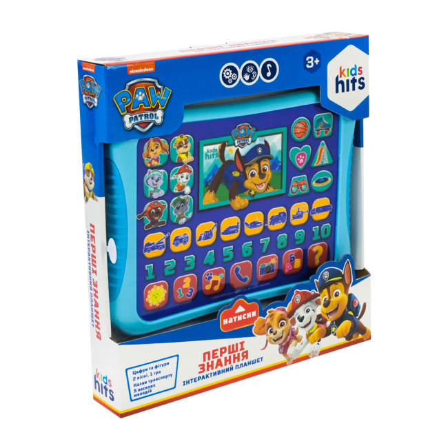 Развивающие игрушки - Интерактивный планшет Kids Hits Paw Patrol Первые знания (KH01/013L)#4